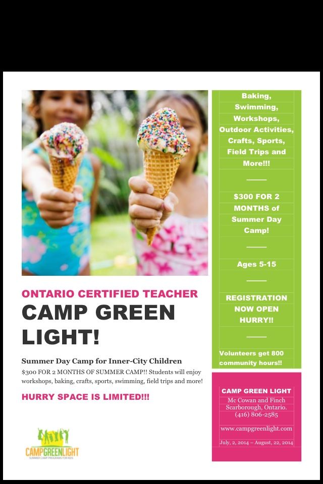 Camp Green Light - Logo