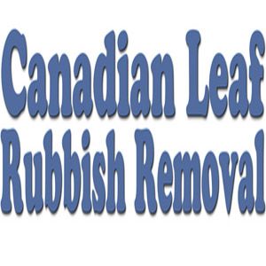 Canadian leaf rubbish removal - Logo