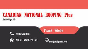 Canadian National Roofing - Logo