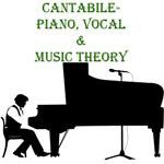 Cantabile- Piano, Vocal and Music Theory Classes - Logo