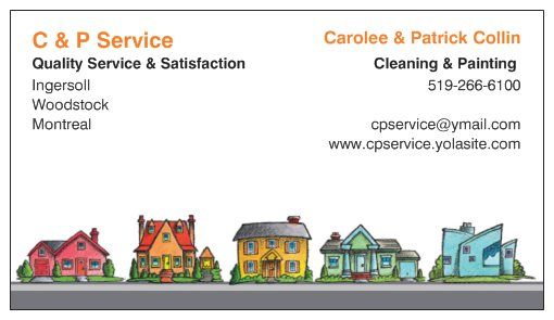 C &a; P Cleaning/Painting Service - Logo
