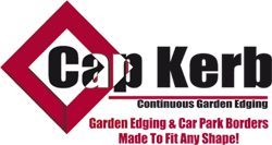 Cap Kerb Continuous Garden Edging - Logo
