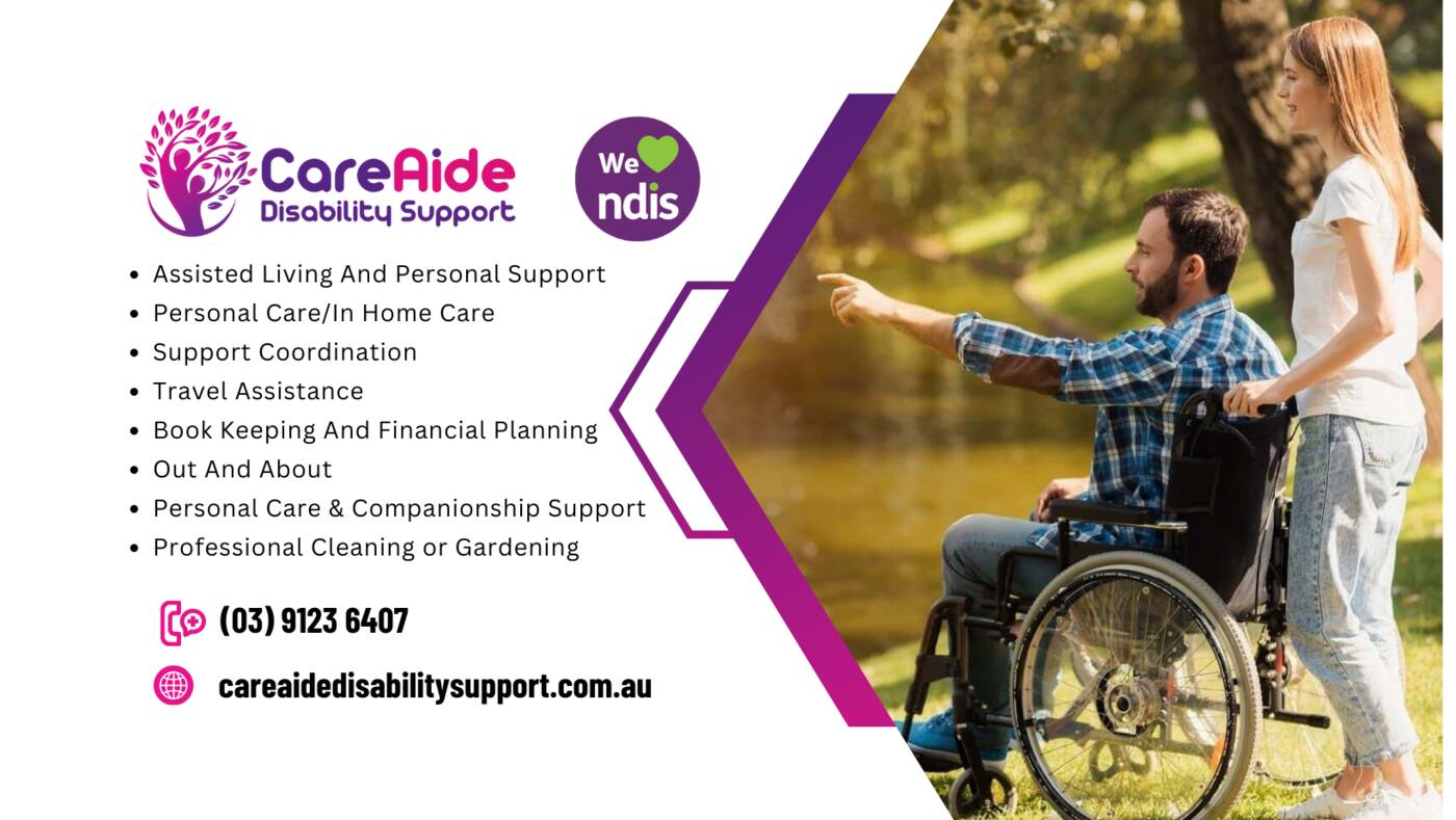 CareAide Disability Support NDIS Provider Melbourne - Cover photo