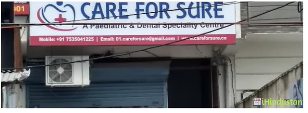 CARE FOR SURE - A Paediatric & Dental Speciality Centre - Logo
