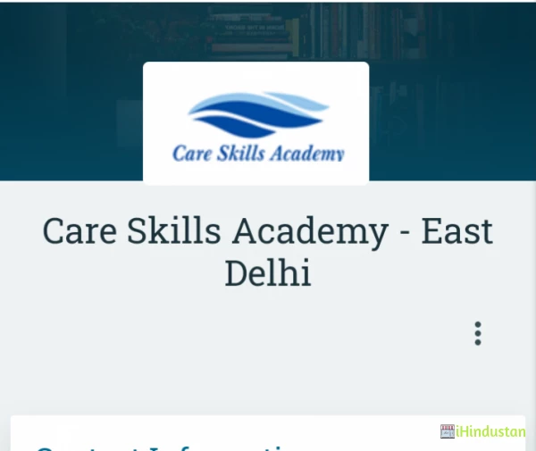 Care Skills Academy - East Delhi - Logo