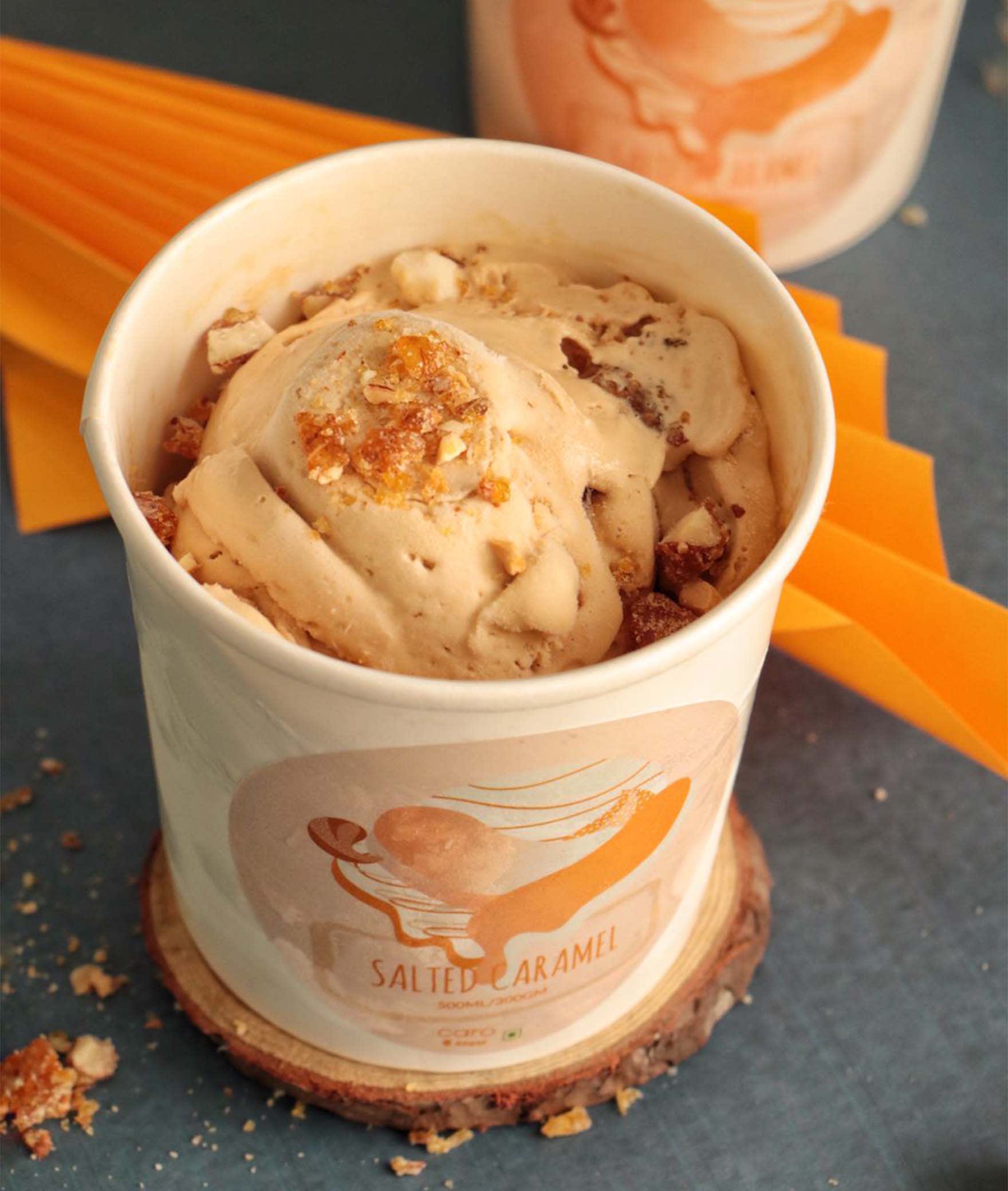 Caro - Empathy and Ice Cream - Logo