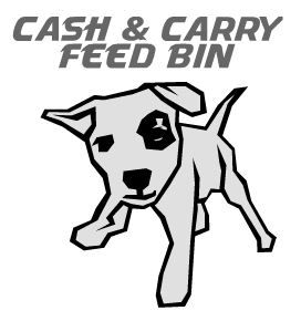 Cash &a; Carry Feed Bin - Logo