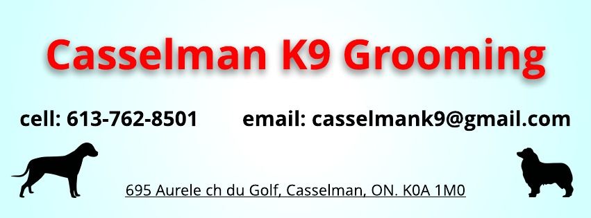 Casselman K9 Grooming - Logo