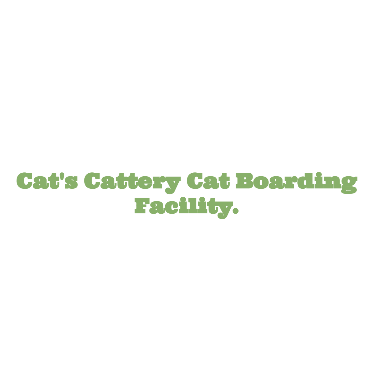 Cats Cattery Boarding Facility - Logo