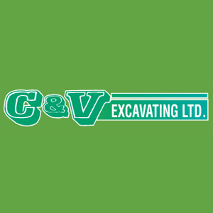 C &a; V Excavating Ltd. - Logo