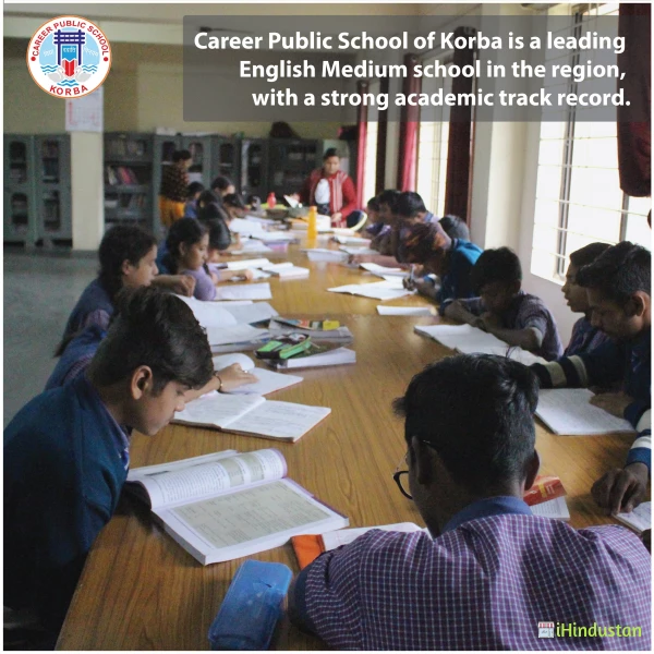 cbse board school in korba chhattisgarh - Logo