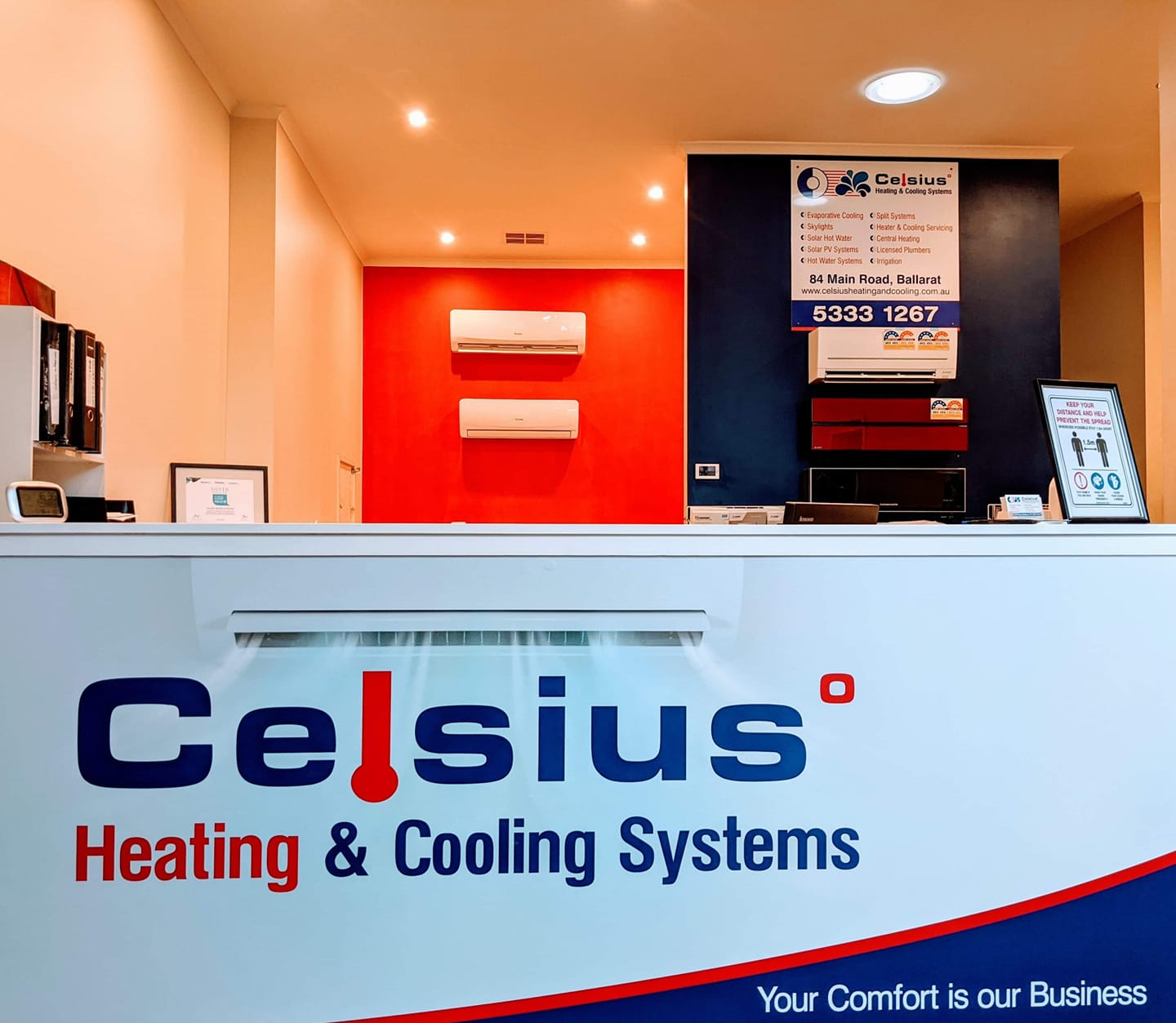 Celsius Heating & Cooling - Logo
