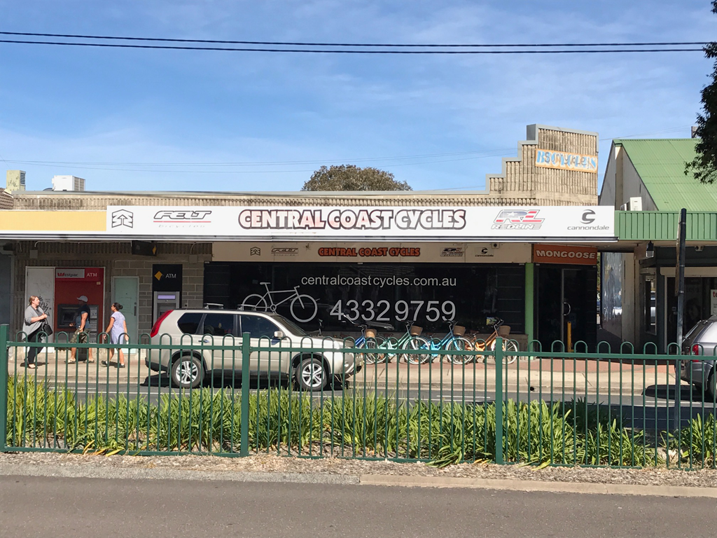 Central Coast Cycles - Cover photo