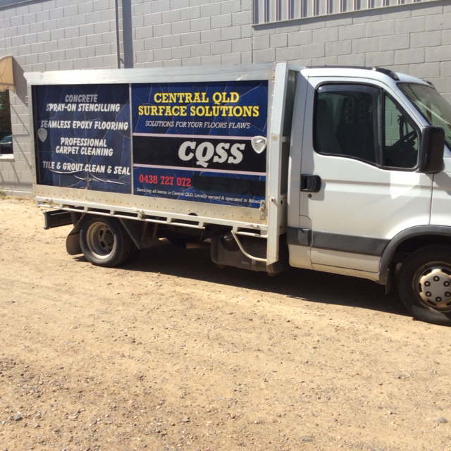 Central Qld Surface Solutions - Logo