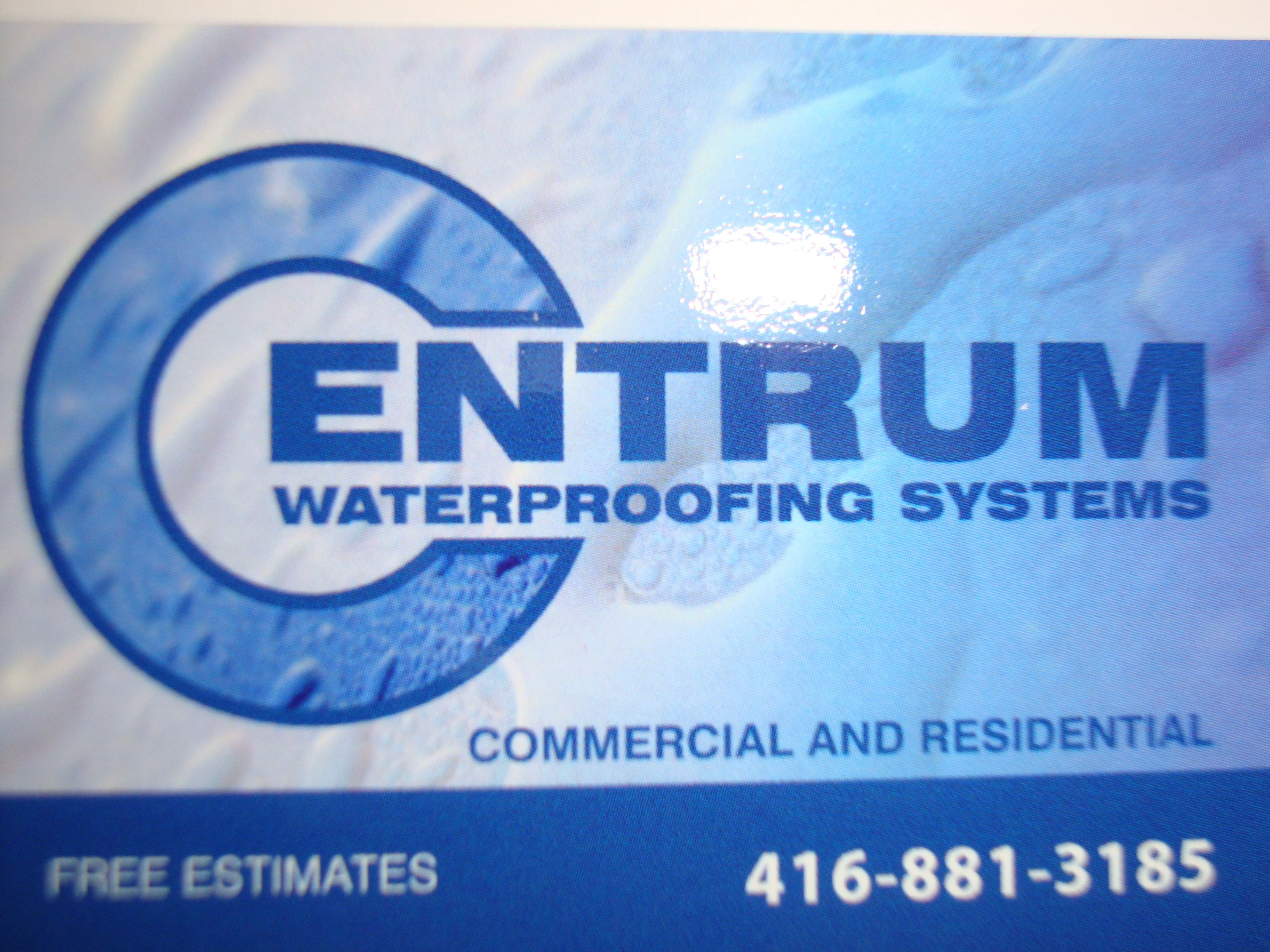 Centrum Waterproofing - Logo