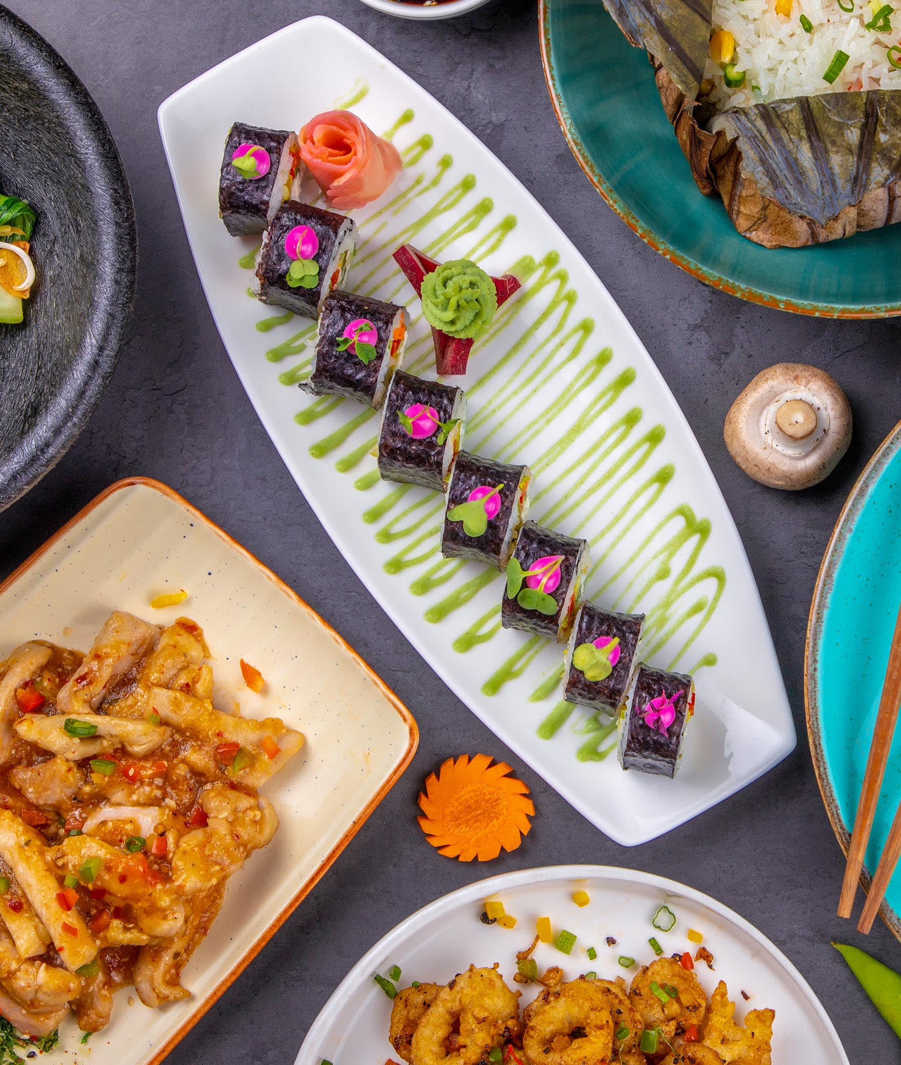 Cha Cha Cha - Dimsum, Sushi, Stir Fry - Logo