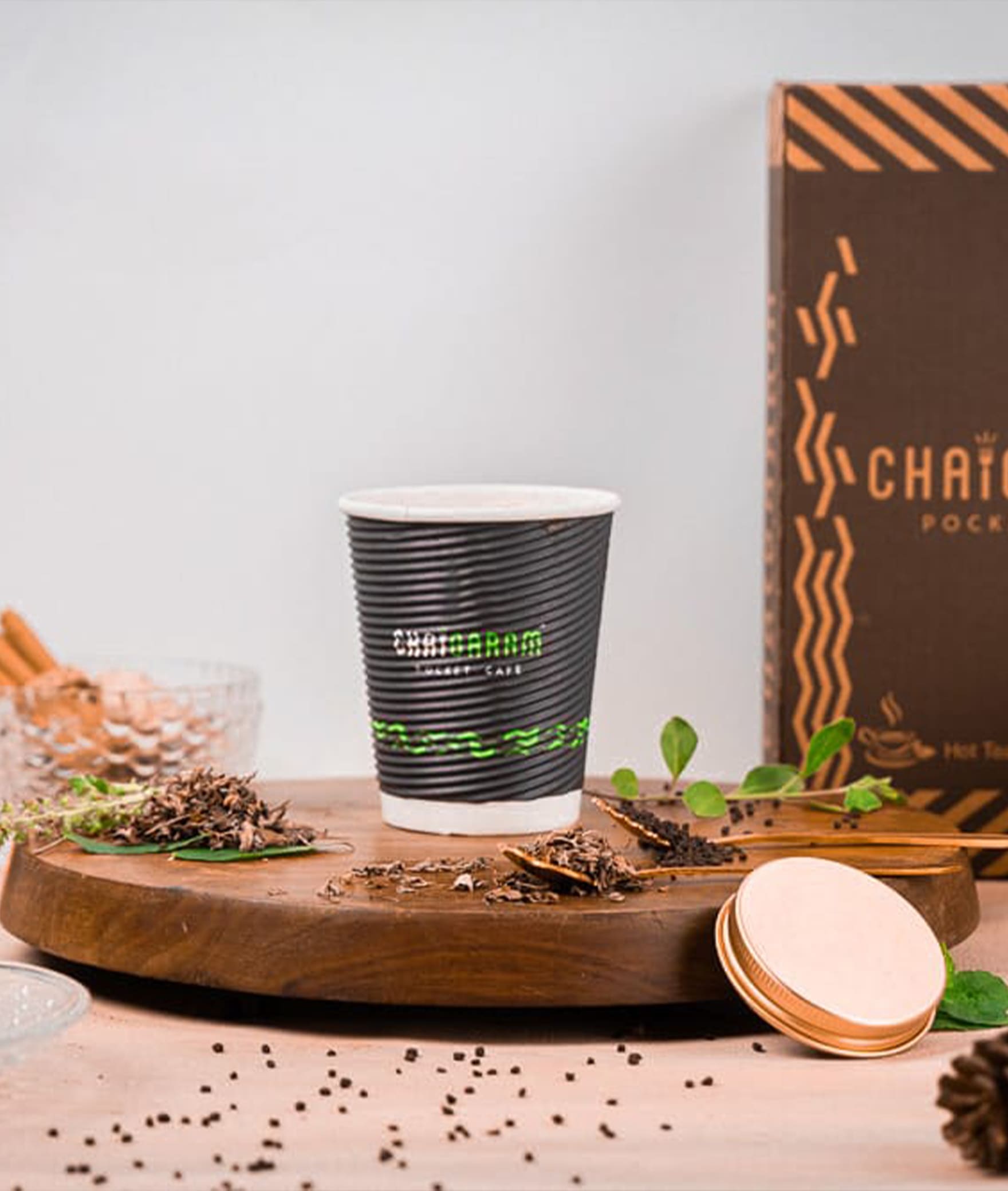 Chai Garam Pocket Cafe - Logo