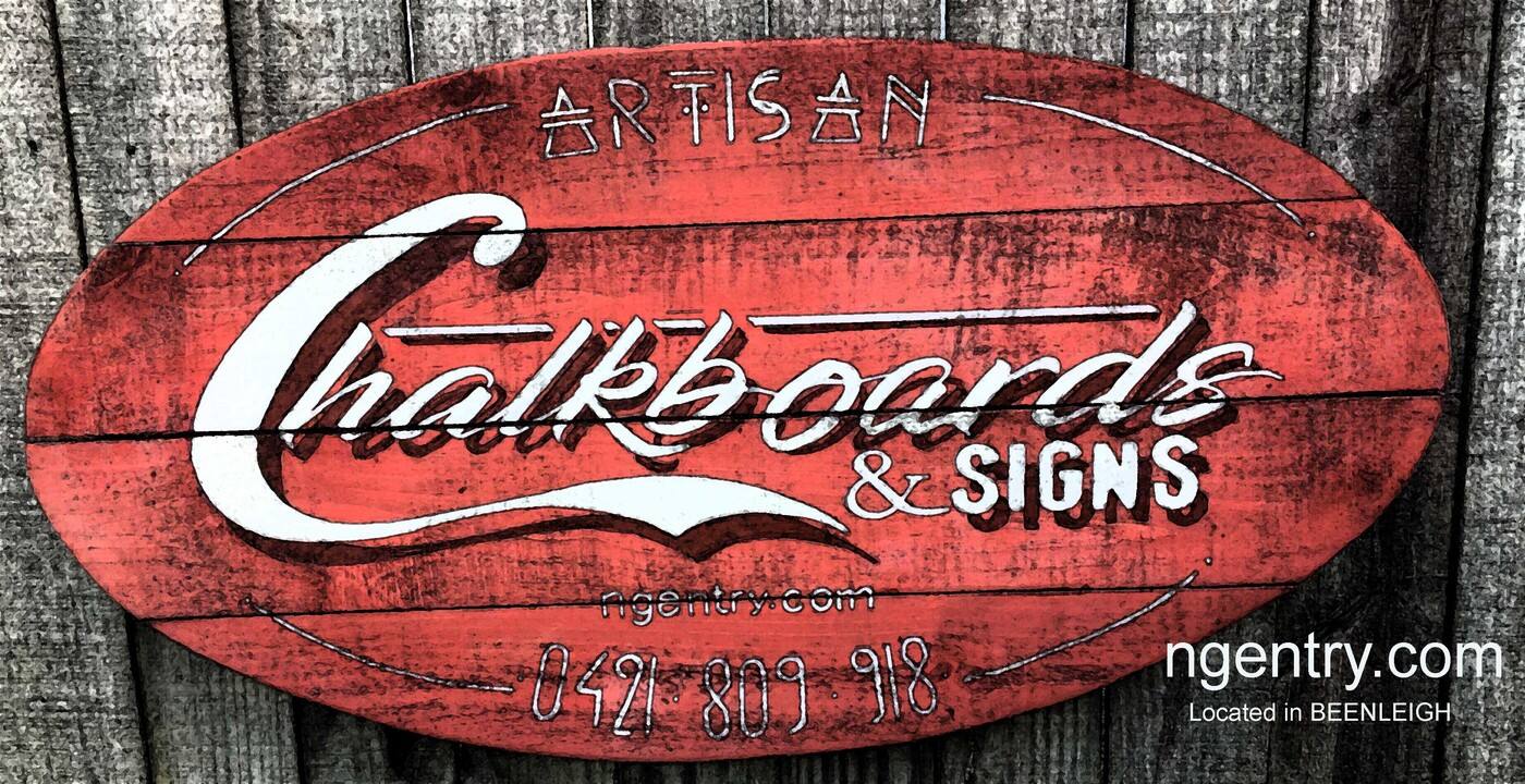 Chalkboard's and Artisan signs - Cover photo