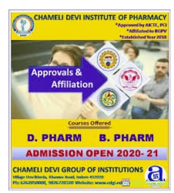 Chameli Devi Institute of Pharmacy - CDIP - Logo