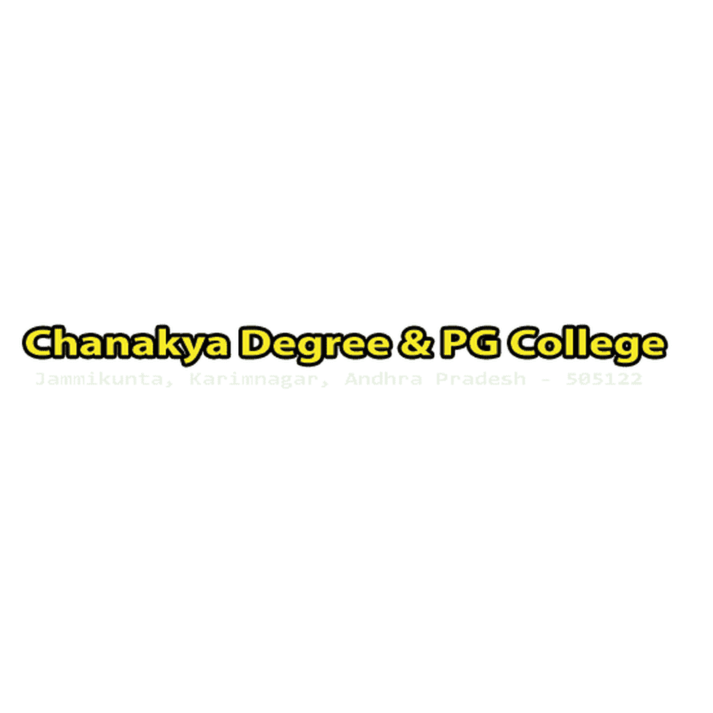 Chanakya degree college (CDC) - Logo
