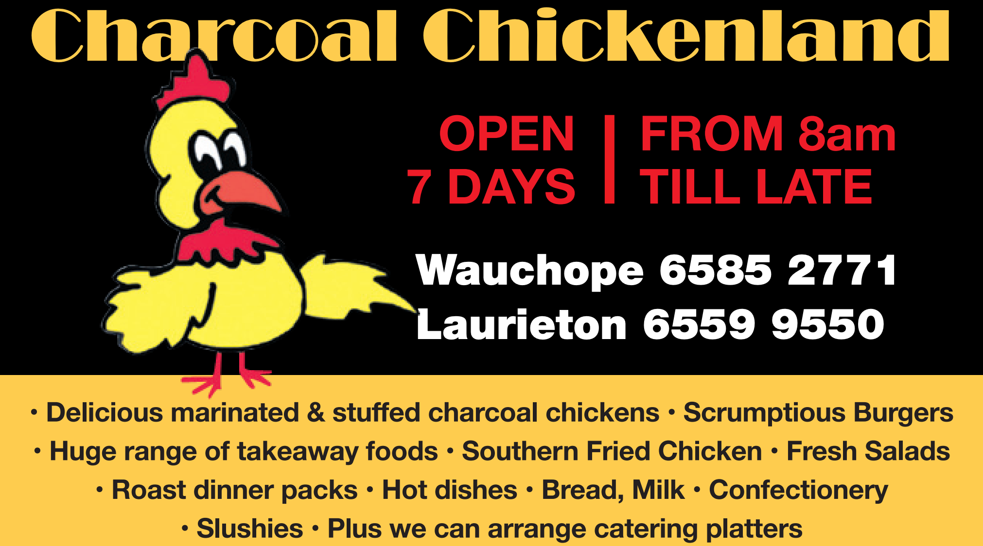 Charcoal Chickenland - Logo