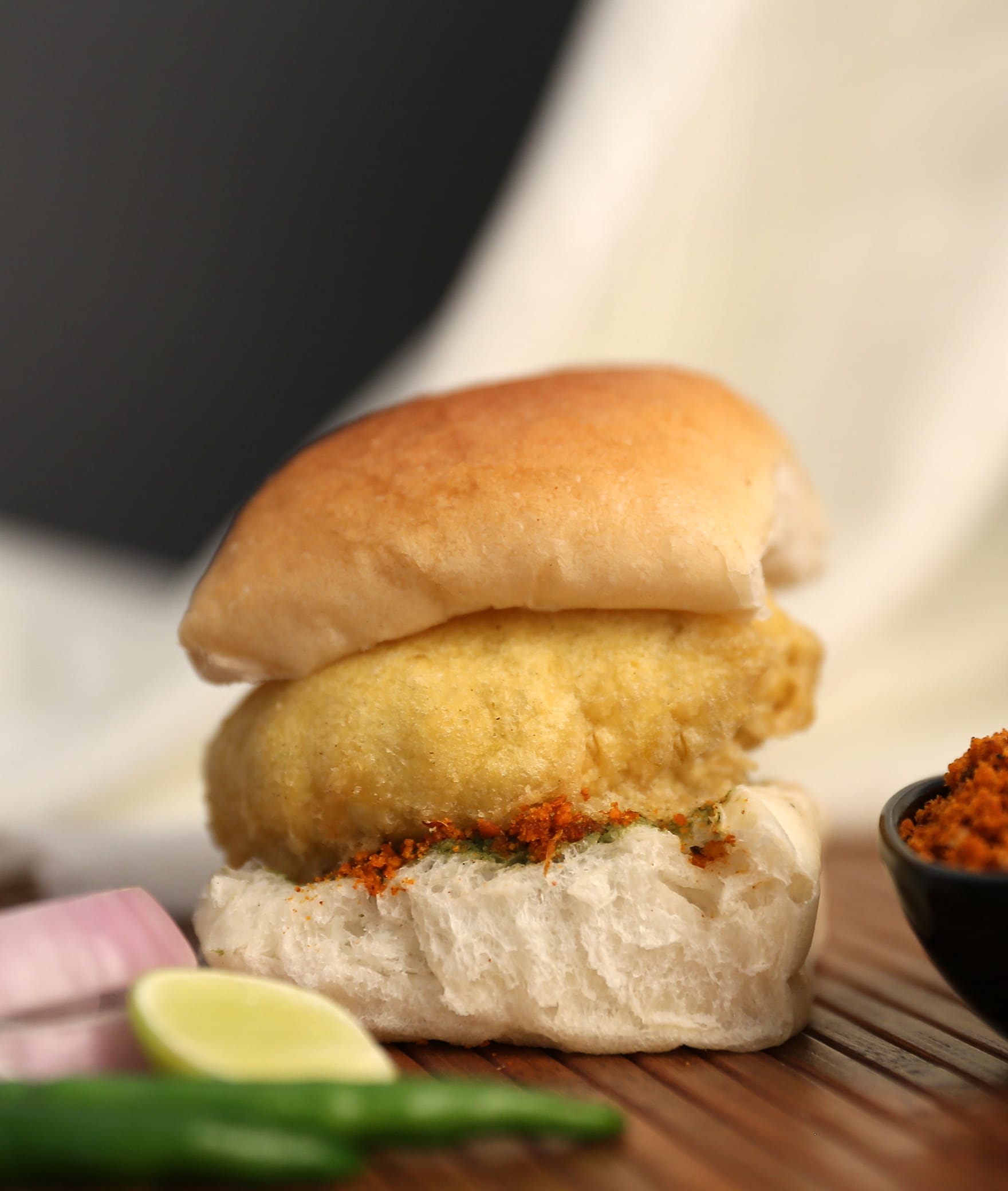 Chavishta Vada Pav - Logo
