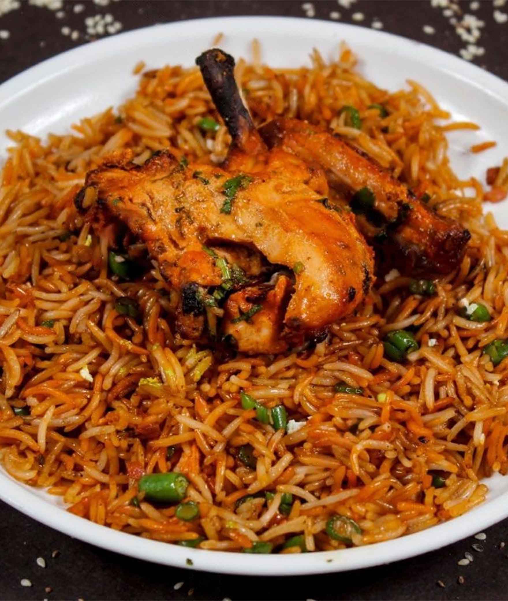chawal chicken - Logo