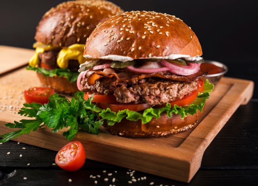 Cheesy Juicy Burgers - Logo