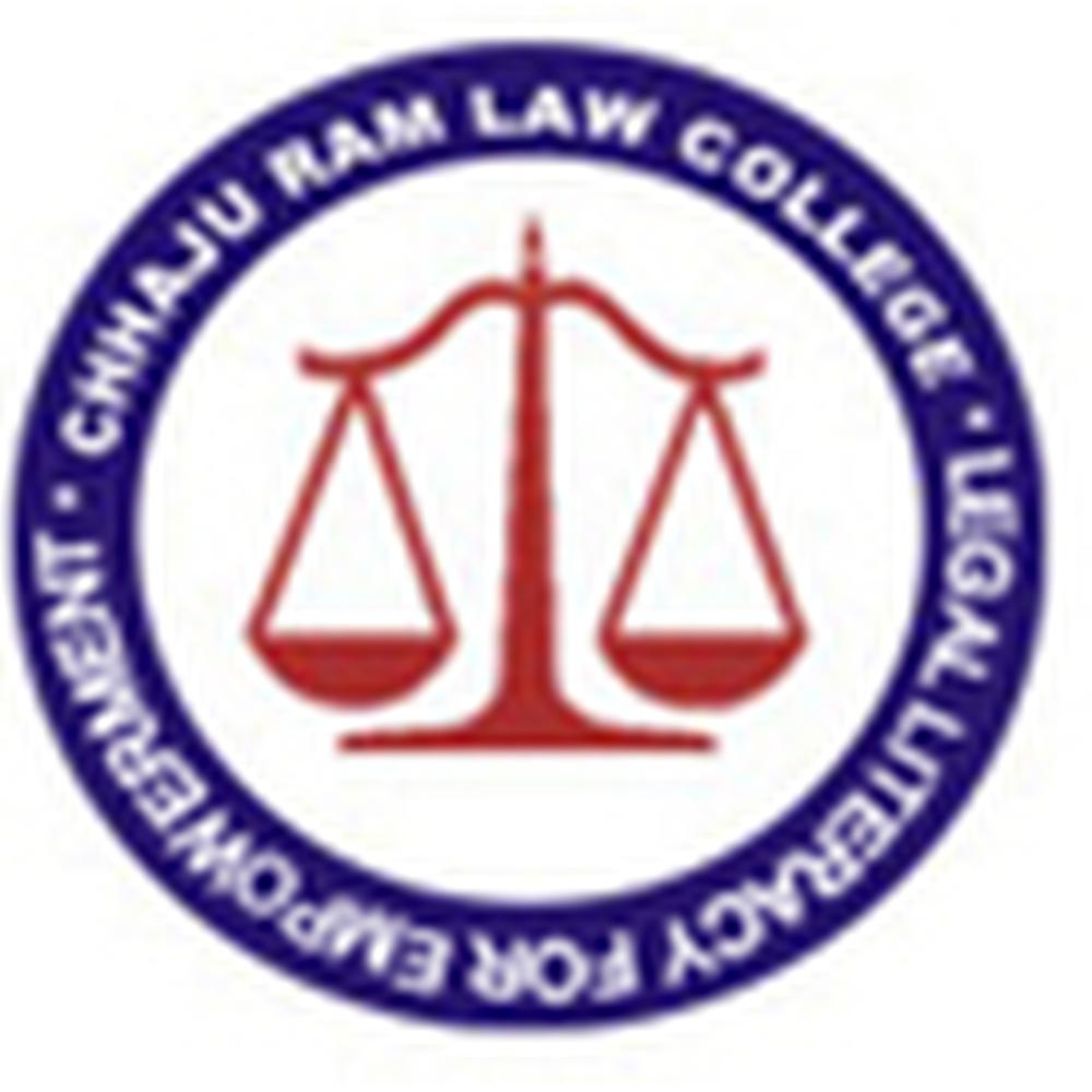 Chhaju Ram Law College (CRLC Hisar) - Logo