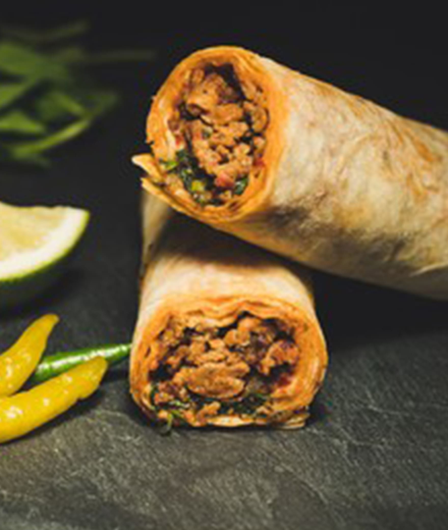 Chicken Shawarma Roll - Logo