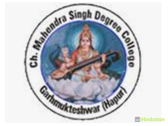 Ch. Mahendra Singh Degree College - Logo