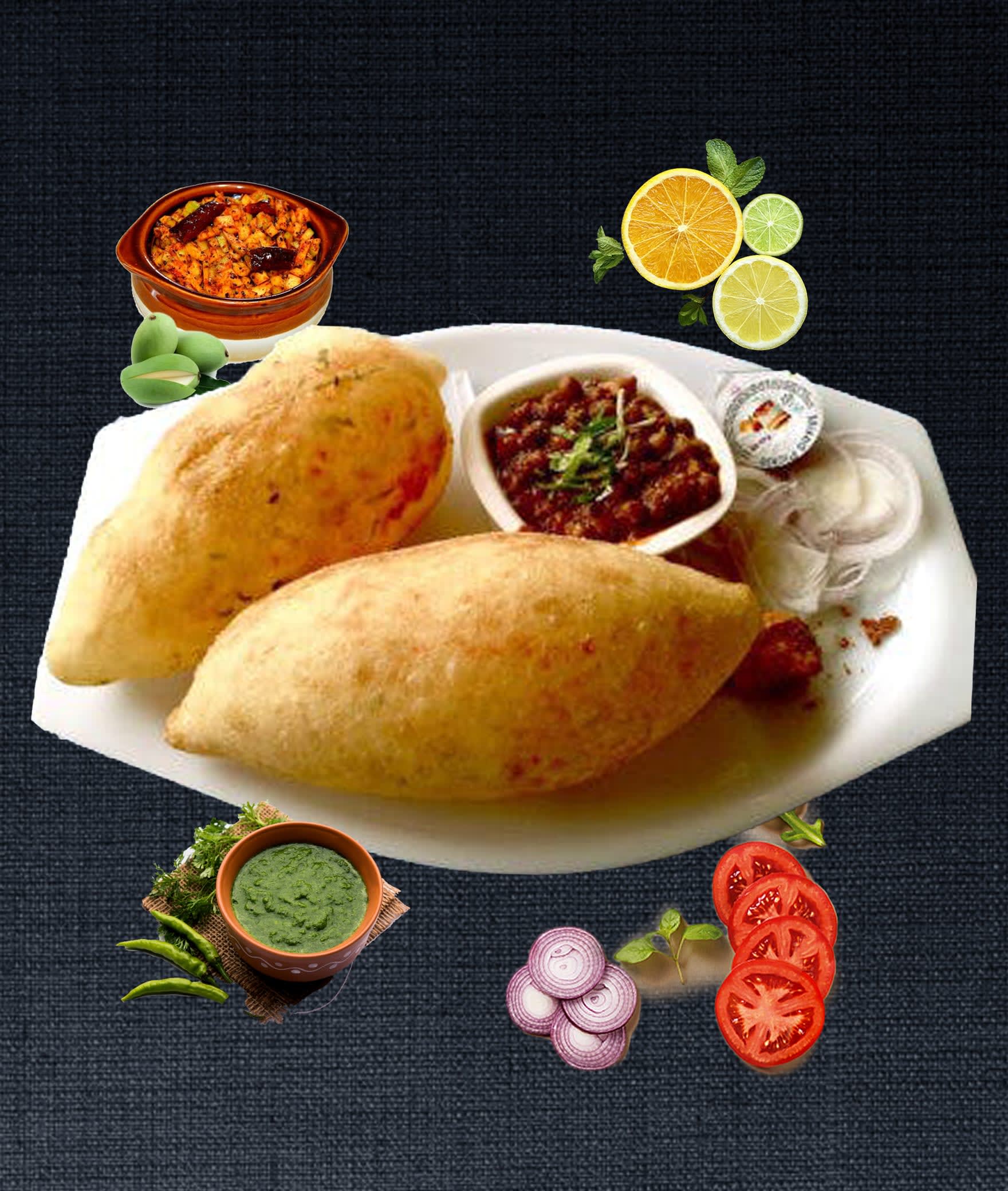 Chole Bhature King - Logo