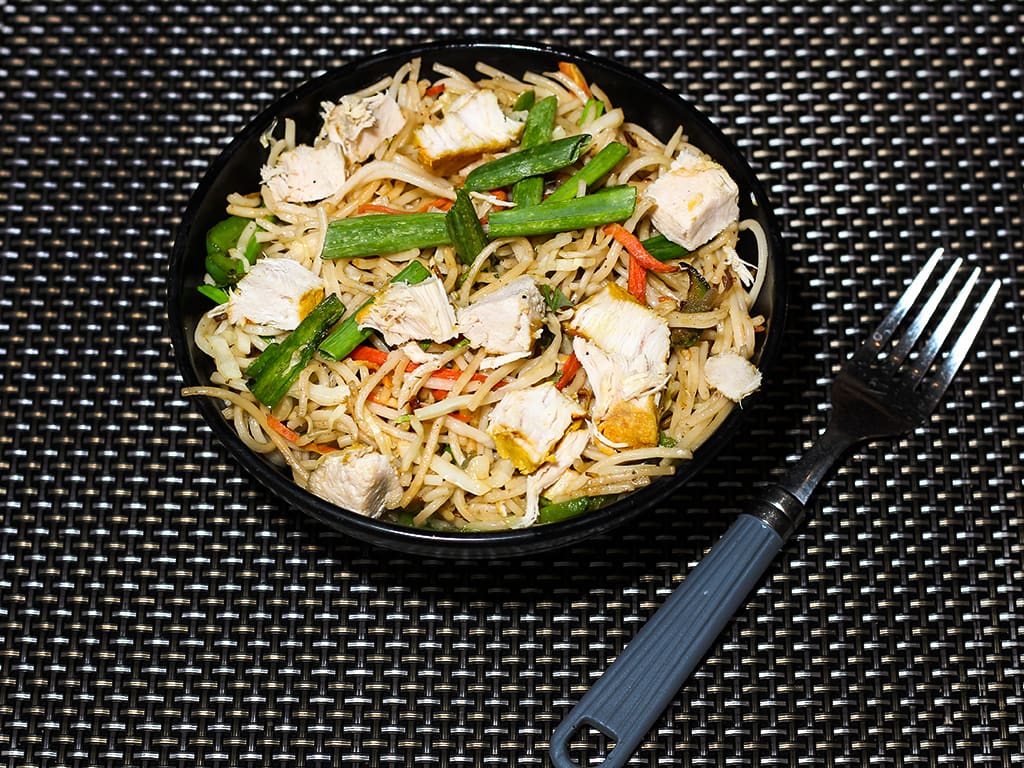 Chopsticks and Bowl - Logo