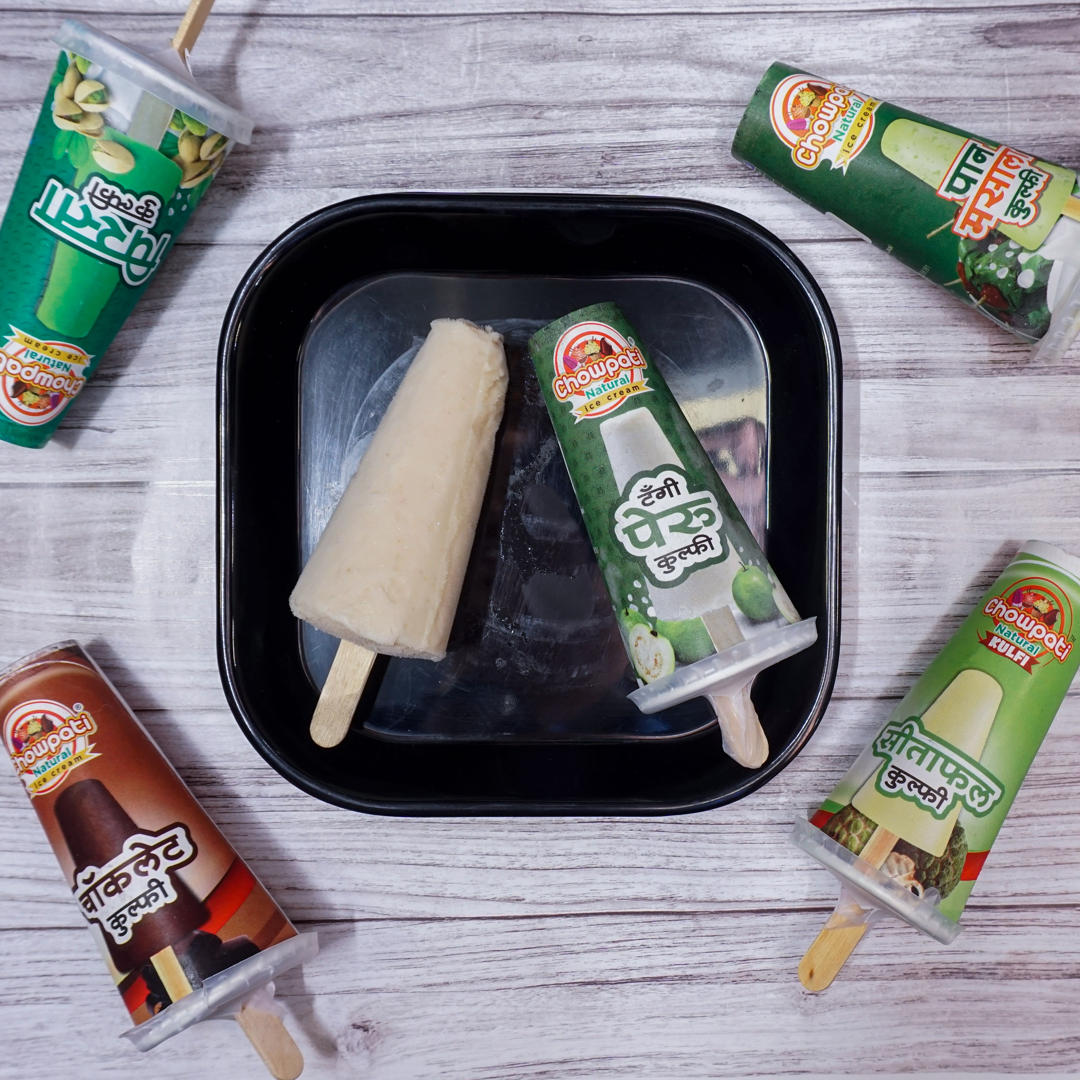 Chowpati Natural Kulfi - Logo