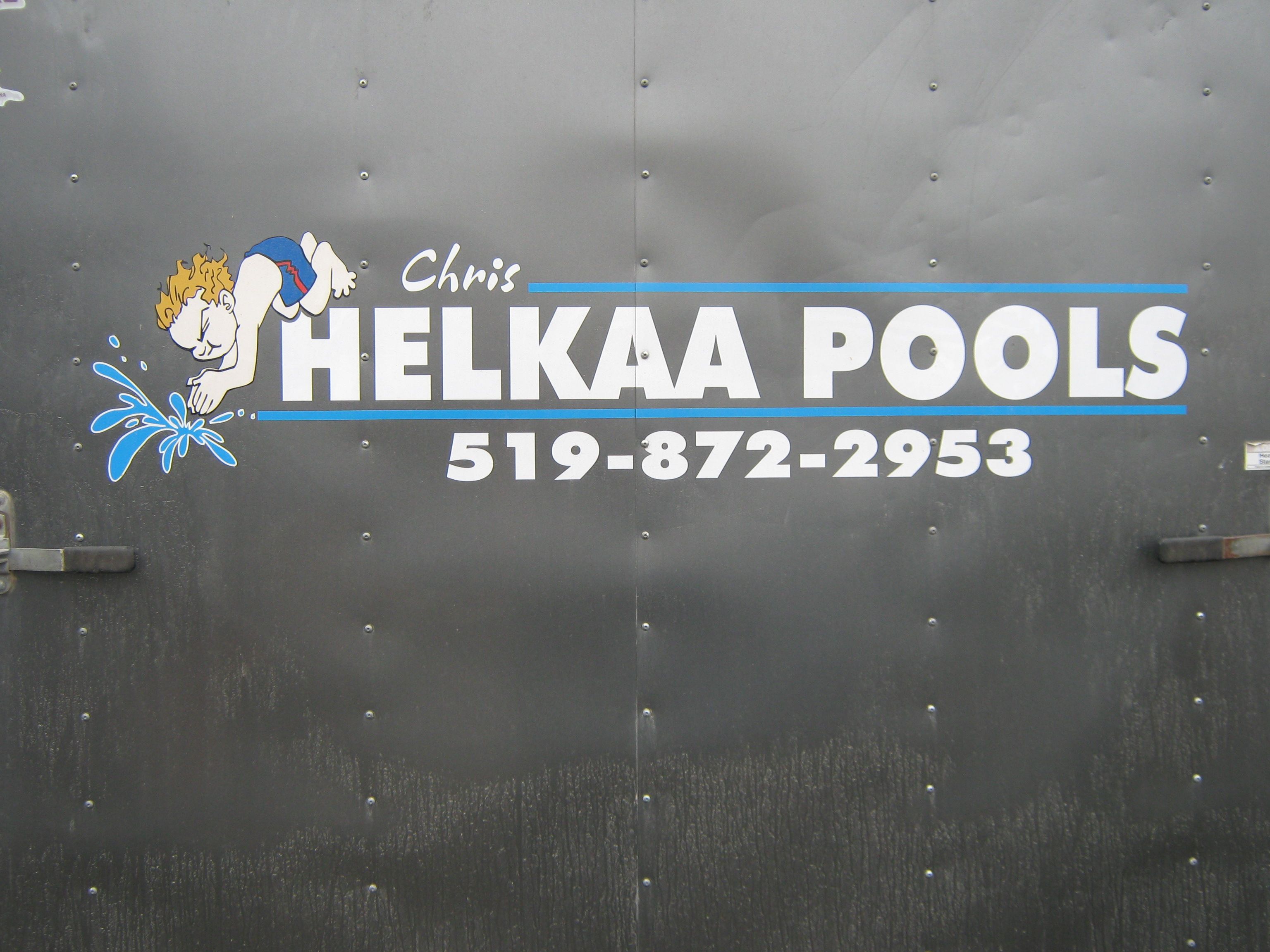 Chris Helkaa Pools - Logo