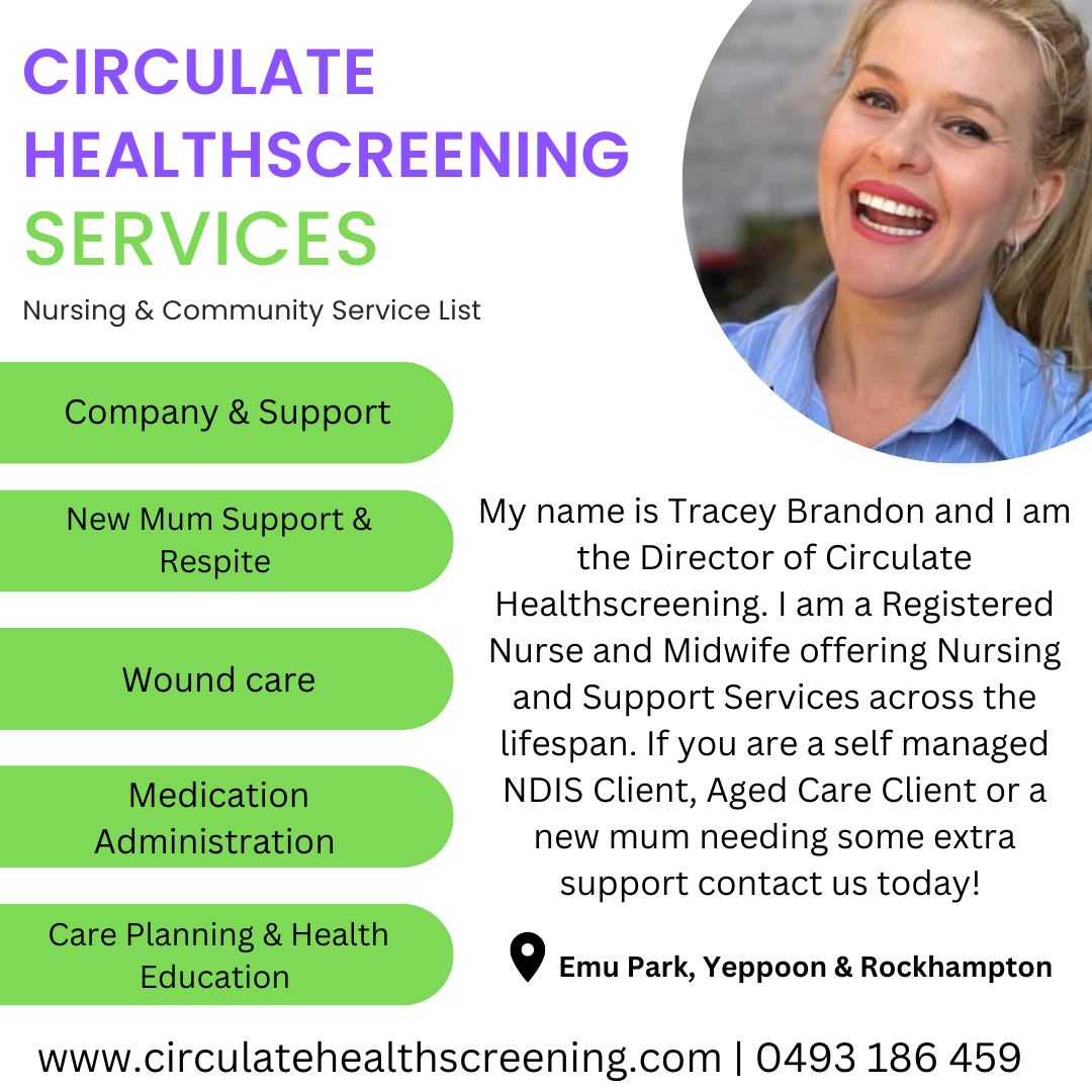 Circulate Healthscreening Nursing & community Service - Logo