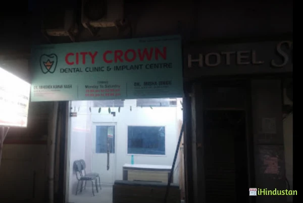 City crown dental clinic and implant center - Logo