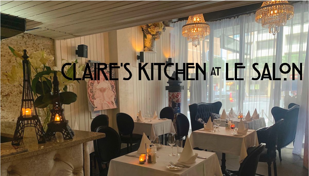 Claire's Kitchen at Le Salon - Logo