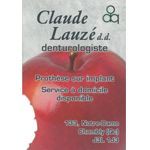 Claude Lauzé - Denturologiste - Logo