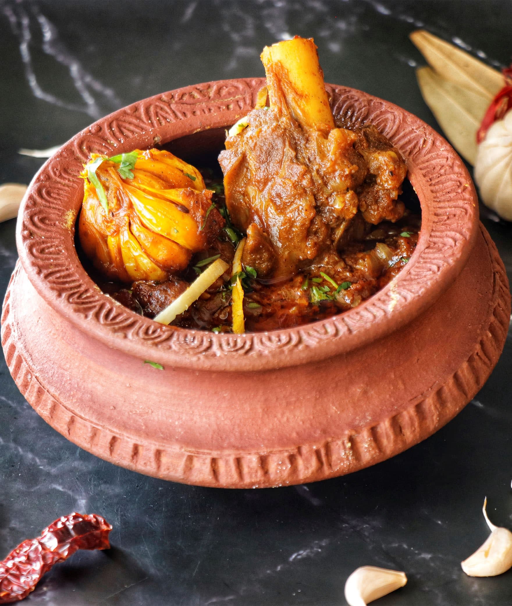 CLAY N SPICES FAMILY RESTAURANT - Logo