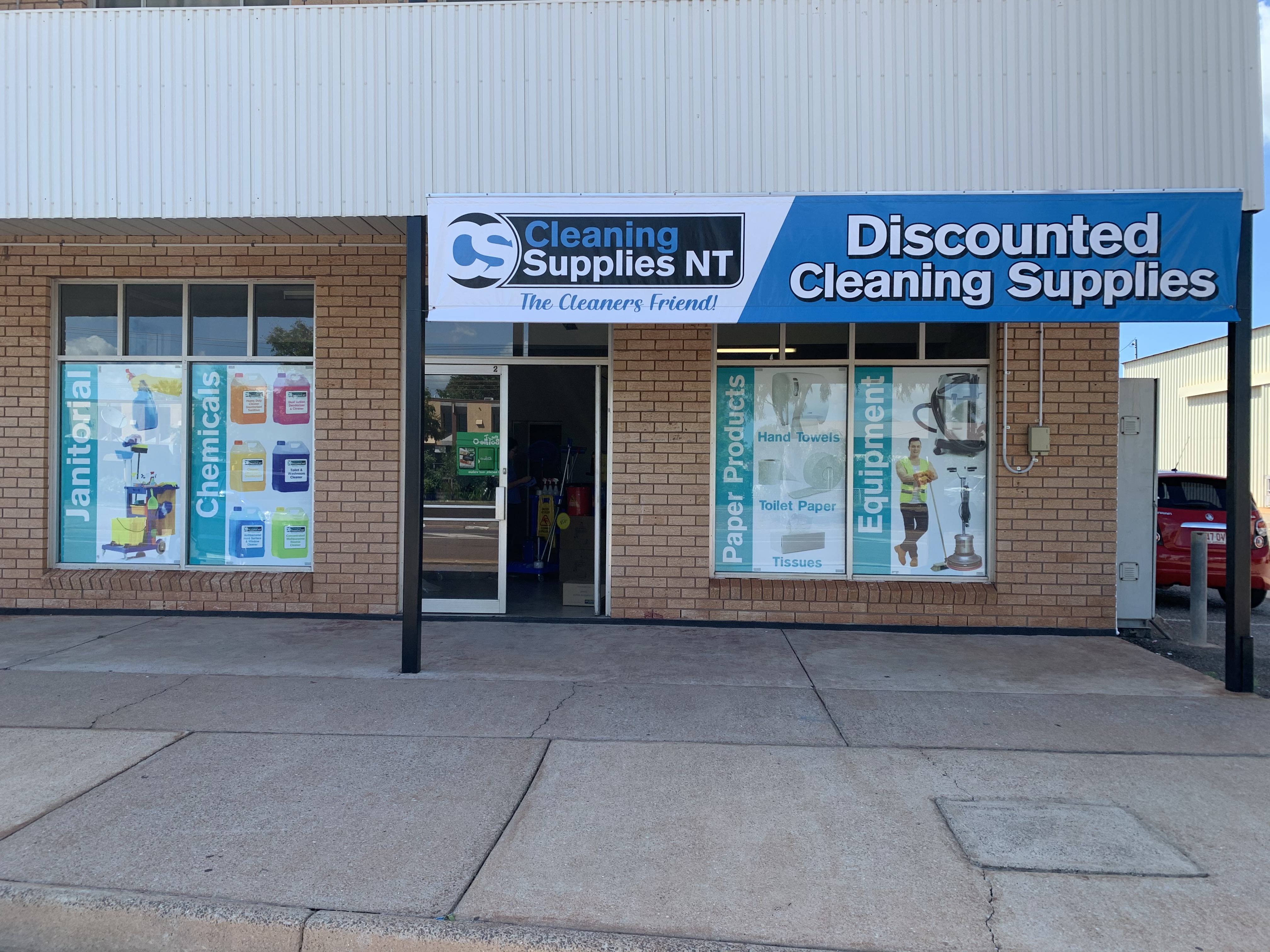 Cleaning Supplies NT - Logo