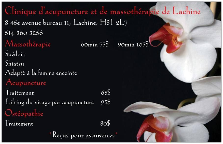 Clinique d’Acupuncture et de Massothérapie de Lachine - Logo
