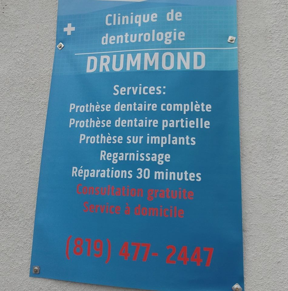 Clinique De Denturologie Drummond - Logo