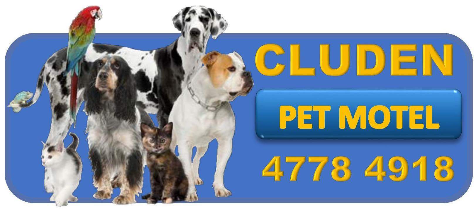 Cluden Pet Motel - Logo