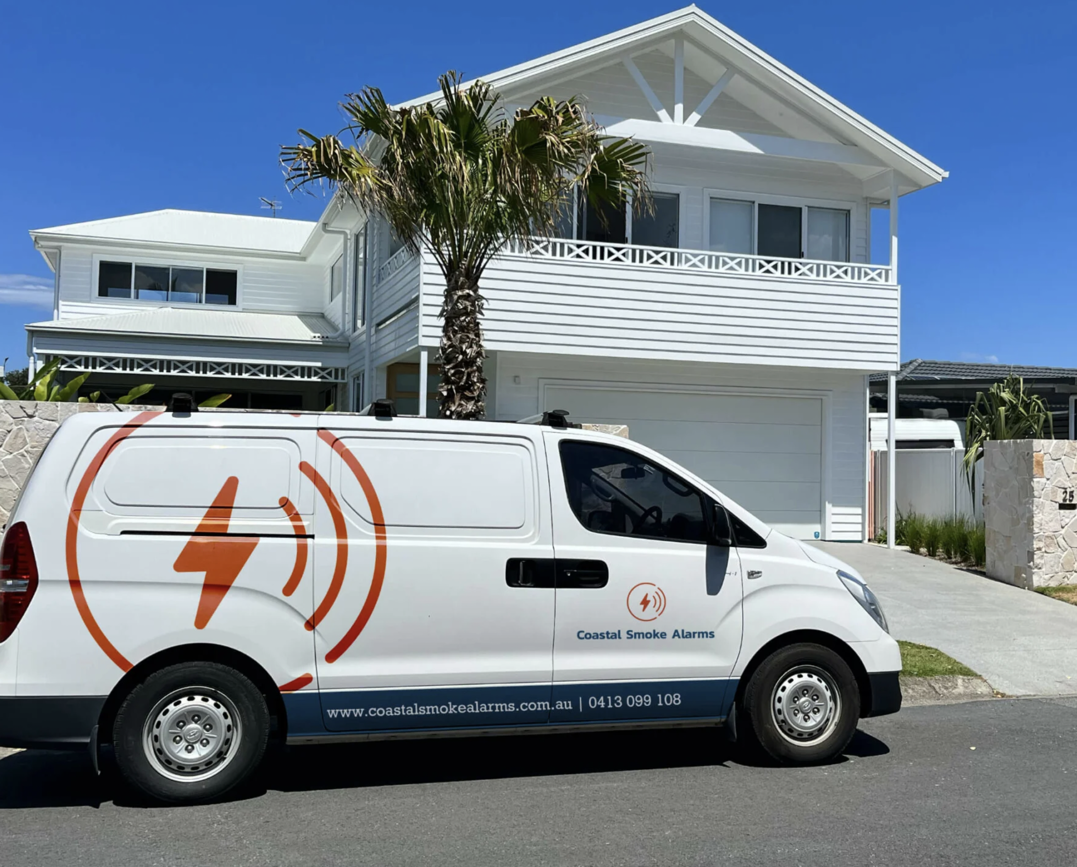 Coastal Smoke Alarms - Logo