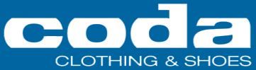 Coda Clothing &a; Shoes - Logo