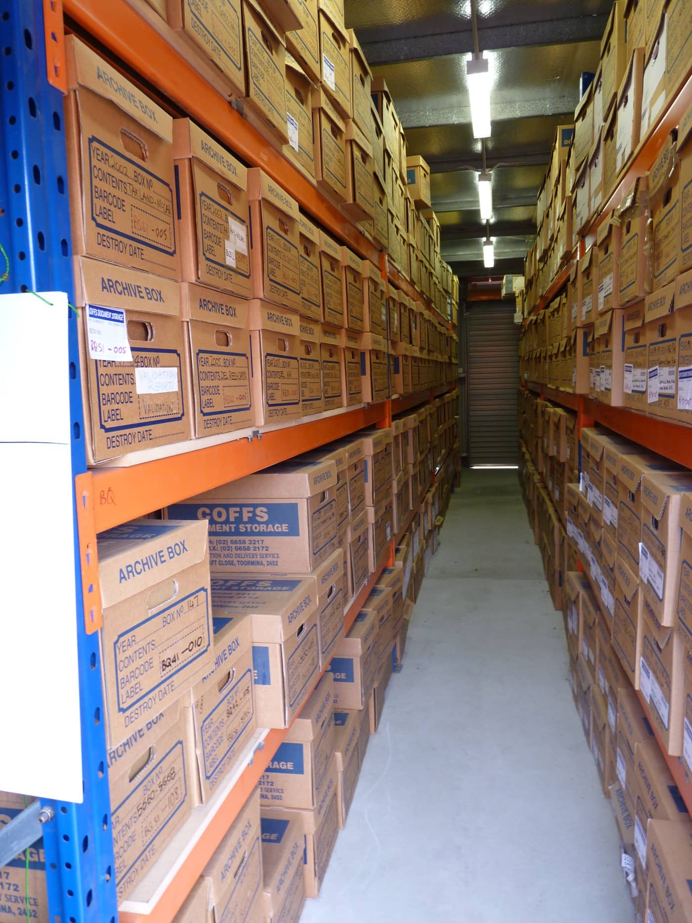 COFFS DOCUMENT STORAGE - Logo
