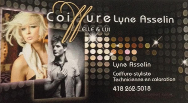 Coiffure Lyne Asselin - Cover photo