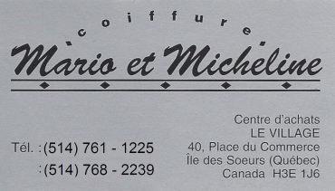 Coiffure Mario et Micheline - Logo
