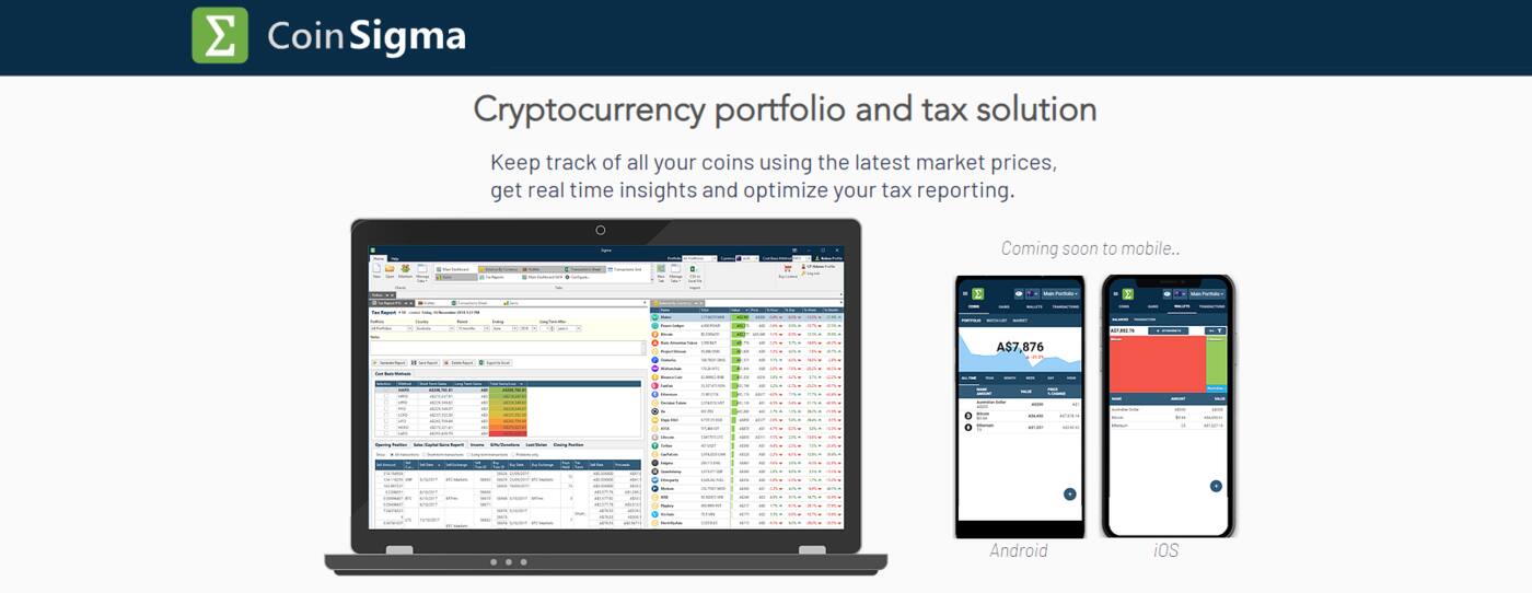 CoinSigma - Cover photo
